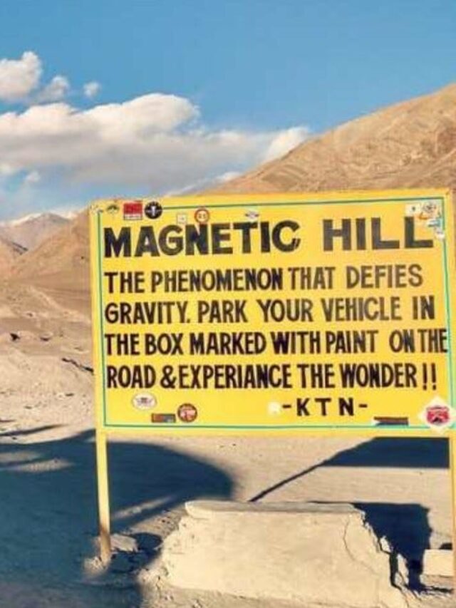 Best Time To Visit Magnetic Hills Ladakh Jammu Kashmir India