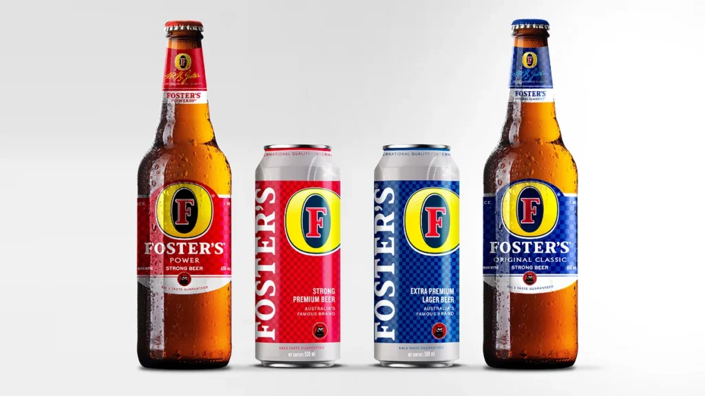 Fosters Beer in India